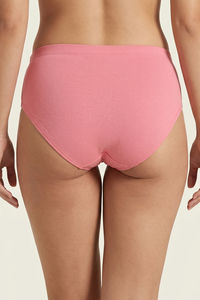 Zivame Medium Rise Full Coverage Hipster Panty (Pack of 3) - Multicolor — thumbnail 4